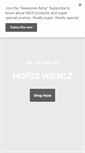 Mobile Screenshot of mofozvisualz.com